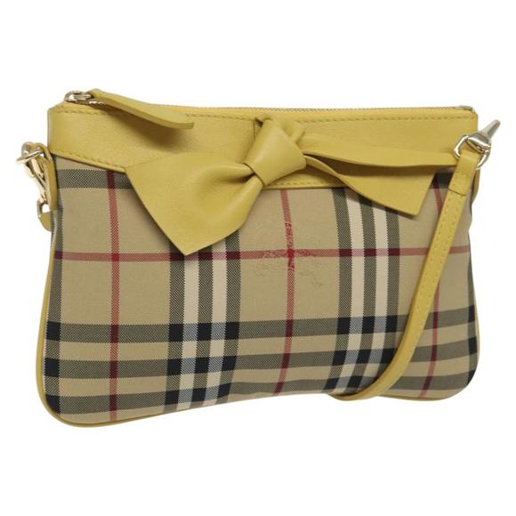 Burberry Nova Check Beige Canvas shoulder - Picture 1 of 10
